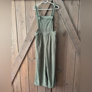 Cider corduroy overalls